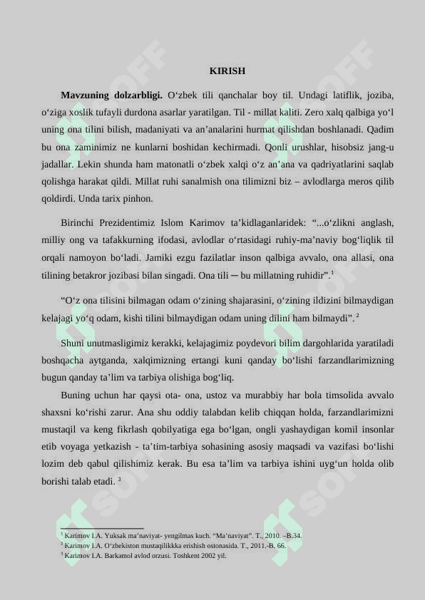 O‘zbek tilining davrlashtirish masalalari 3