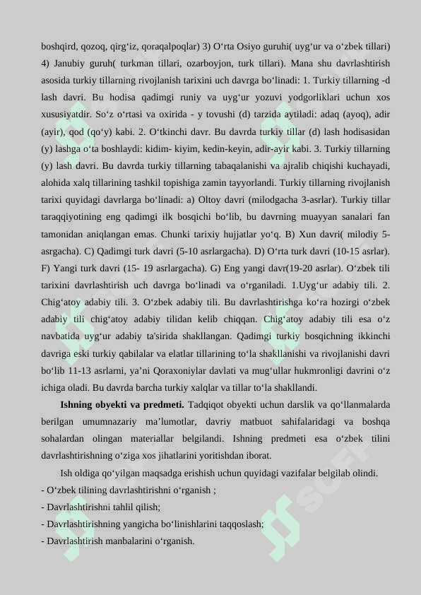 O‘zbek tilining davrlashtirish masalalari 5