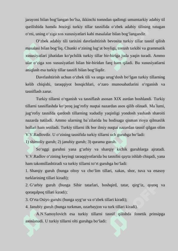 O‘zbek tilining davrlashtirish masalalari 8