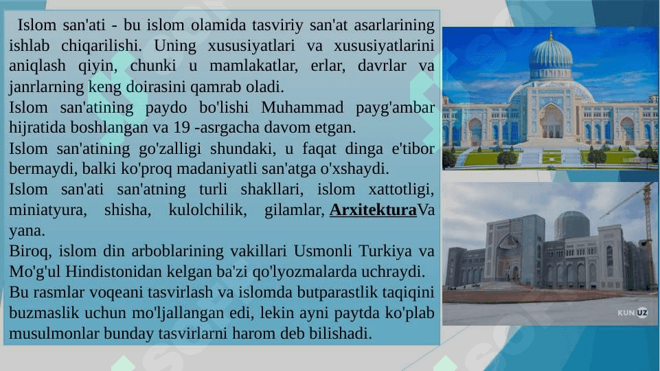 Islom va tasviriy sanʼati 2