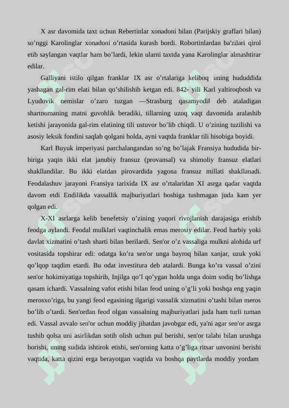Fransiya IX-XI asrlarda 3