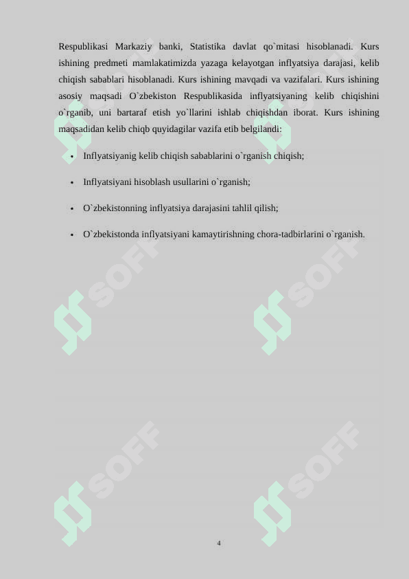 Inflyatsiya va uning namoyon bo’lish shakllari 4