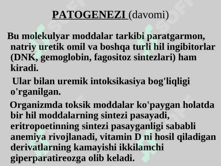 TUG’MA VA ORTTIRILGAN BUYRAKLAR YETISHMOVCHILIGI 8