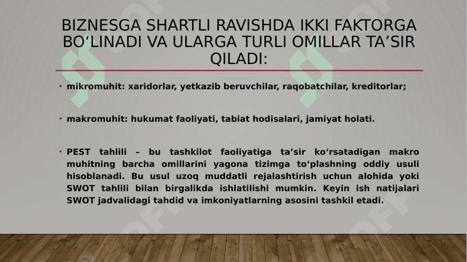 BIZNES YURITISHNI SIYOSIY VA HUQUQIY OMILLARI  TAHLIL QILINISHI 3