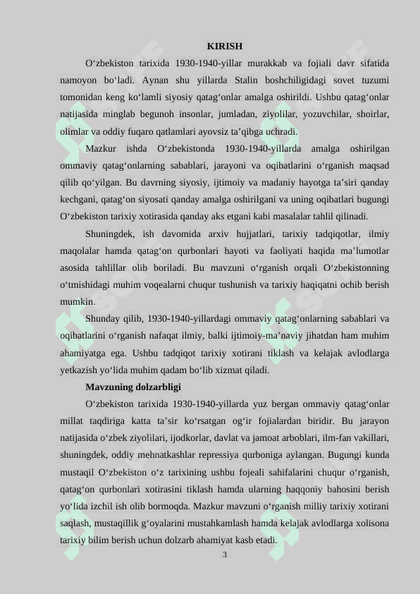 O'zbekistonda 1930-1940 yillarda ommaviy qatag'on 3