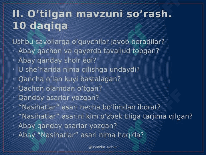Zulfiya hayoti va ijodi dars ishlanma 5