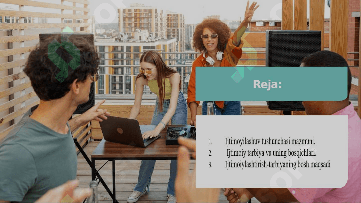 IJTIMOYILASHUV TUSHUNCHASI JARAYONI,  VOSITALARI 2