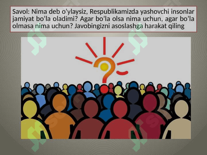 Jamiyat falsafasi 8
