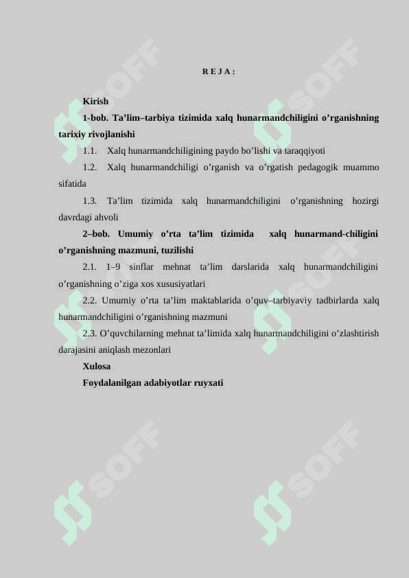 UMUMTA’LIM MAKTABLARIDA XALQ HUNARMANDCHILIGINI O’RGANISH USULLARI 2