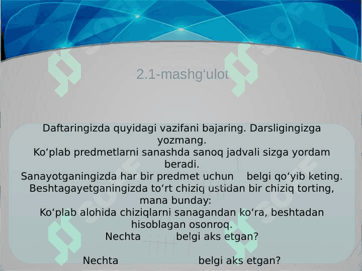 Axborotni qiymatini hisoblash.Piktogramma yaratish 4