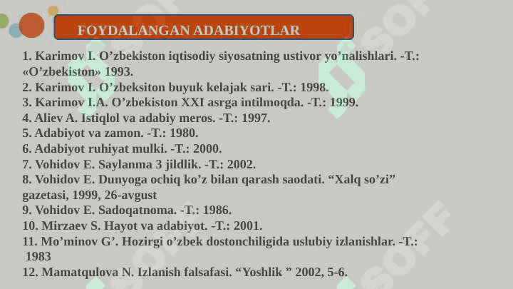 ERKIN VOHIDOV SHE’RIYATINING G’OYAVIY-BADIIY XUSUSIYATLARI 3