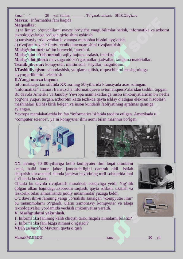 5-11-sinflar iqtidorli o‘quvchilar uchun informatika fanidan to'garak 7