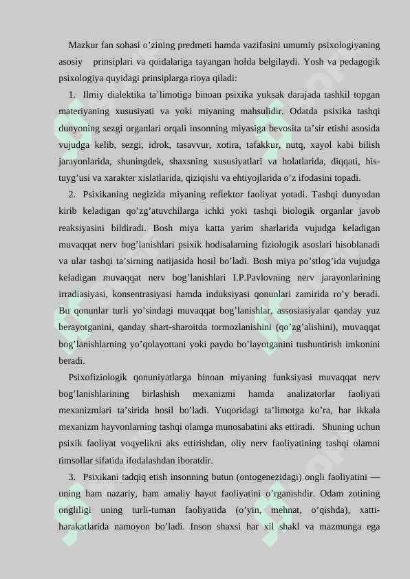 YOSH VA PEDAGOGIK  PSIXOLOGIYA FANINING TADQIQOT METODLARI 2