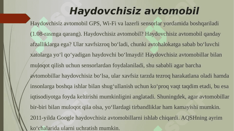 YANGI  TEXNOLOGIYALARNING  TAʼSIRI 9-sinf informatika 4
