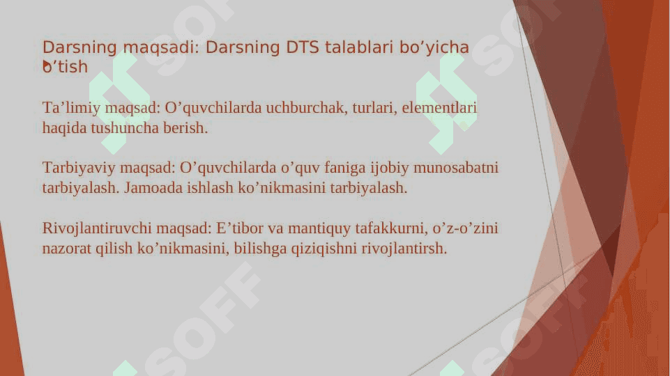 “Uchburchak, turlari , elementlari 3