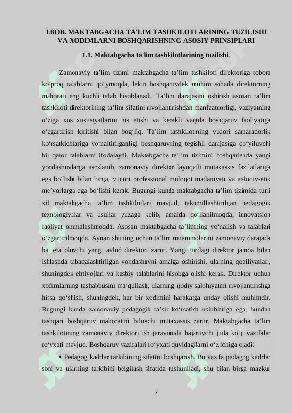 Maktabgacha talim tashkilotlarida xodimlarni boshqarish zamonaviy tendensiyalar va yondashuvlari 6