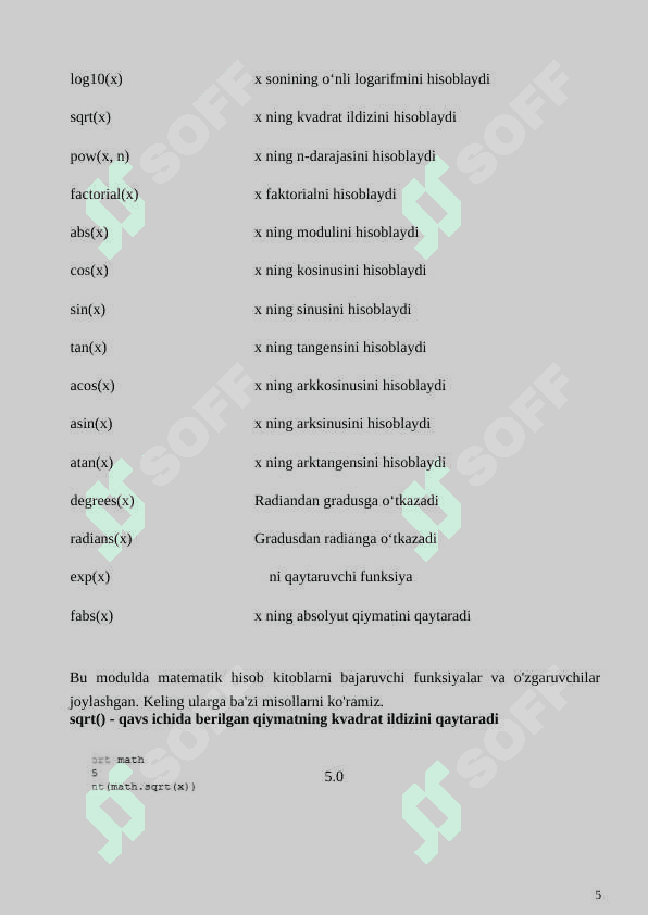 Pythonda imagi modulidan foydalanish 5