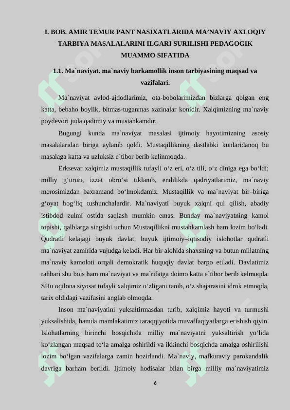 Shaxs tarbiyasida Amir Temur oʻgitlaridan foydalanish 6