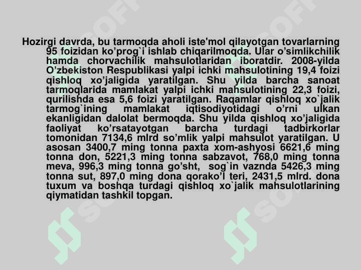 QISHLOQ XO‘JALIGI VA SANOAT SOHASIDAGI O‘ZGARISHLAR 3