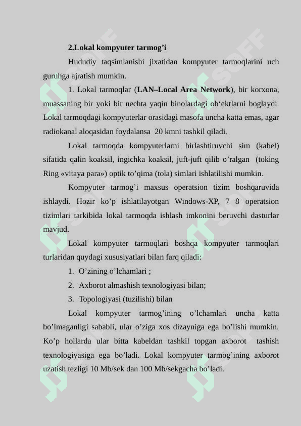 Cisco Packet Tracer dasturi orqali ikki   va undan ortiq. 5