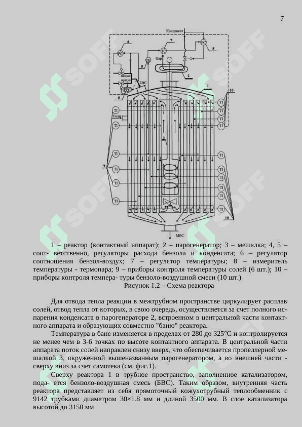 Автоматизация температурных режимов в реакторе 8