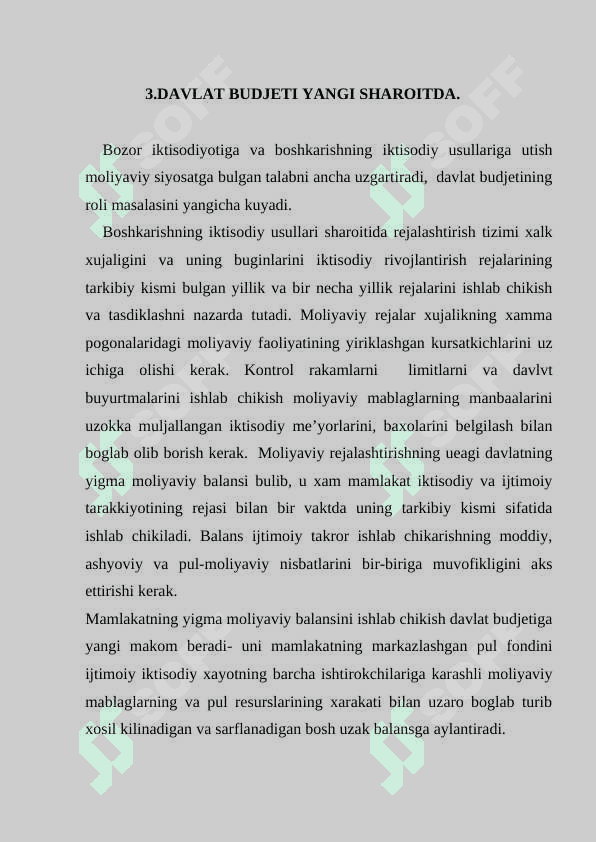 Davlat byudjetining daromadlari. 6