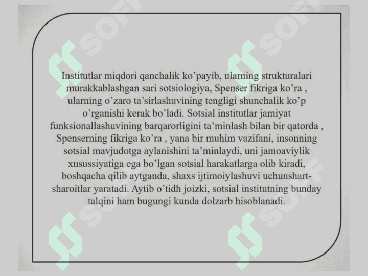 Sotsiologiyada sotsiol institut tushunchasi 3