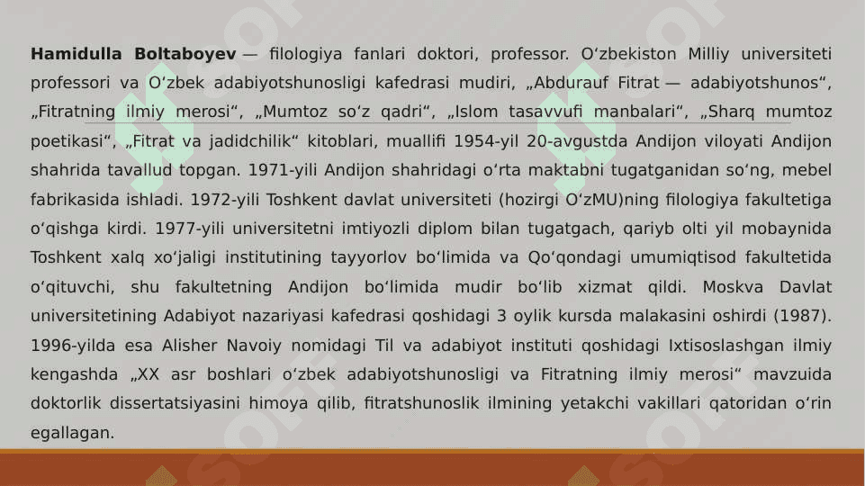 H.BOLTAYEV, M.MAHMUDOVNING “ADABIY-ESTETIK TAFAKKUR TARIXI” KITOBINI O‘QIB O‘RGANISH 2