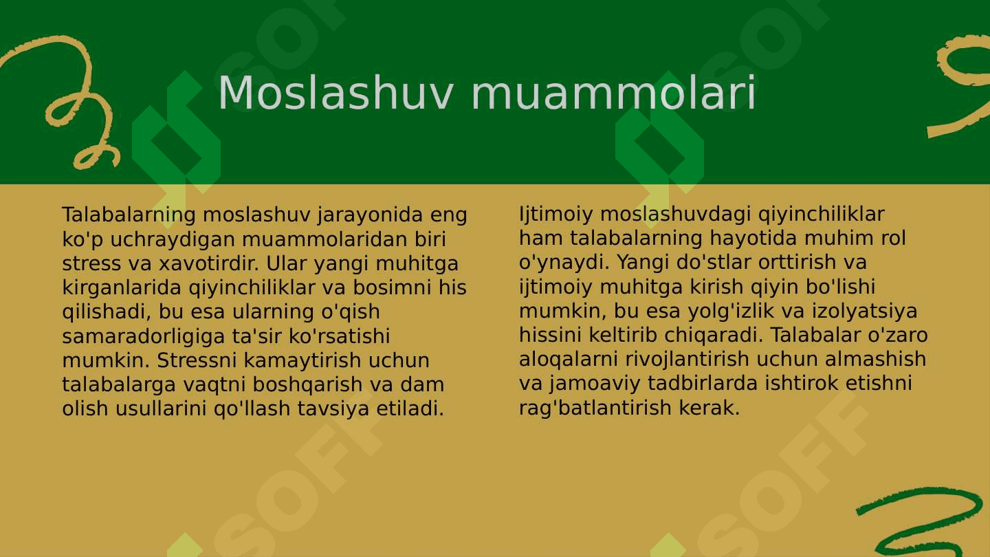 Birinchi bosqich talabalarning moslashganligining pisixologik xususiyatlari 4
