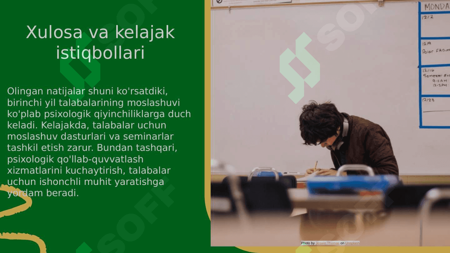 Birinchi bosqich talabalarning moslashganligining pisixologik xususiyatlari 8