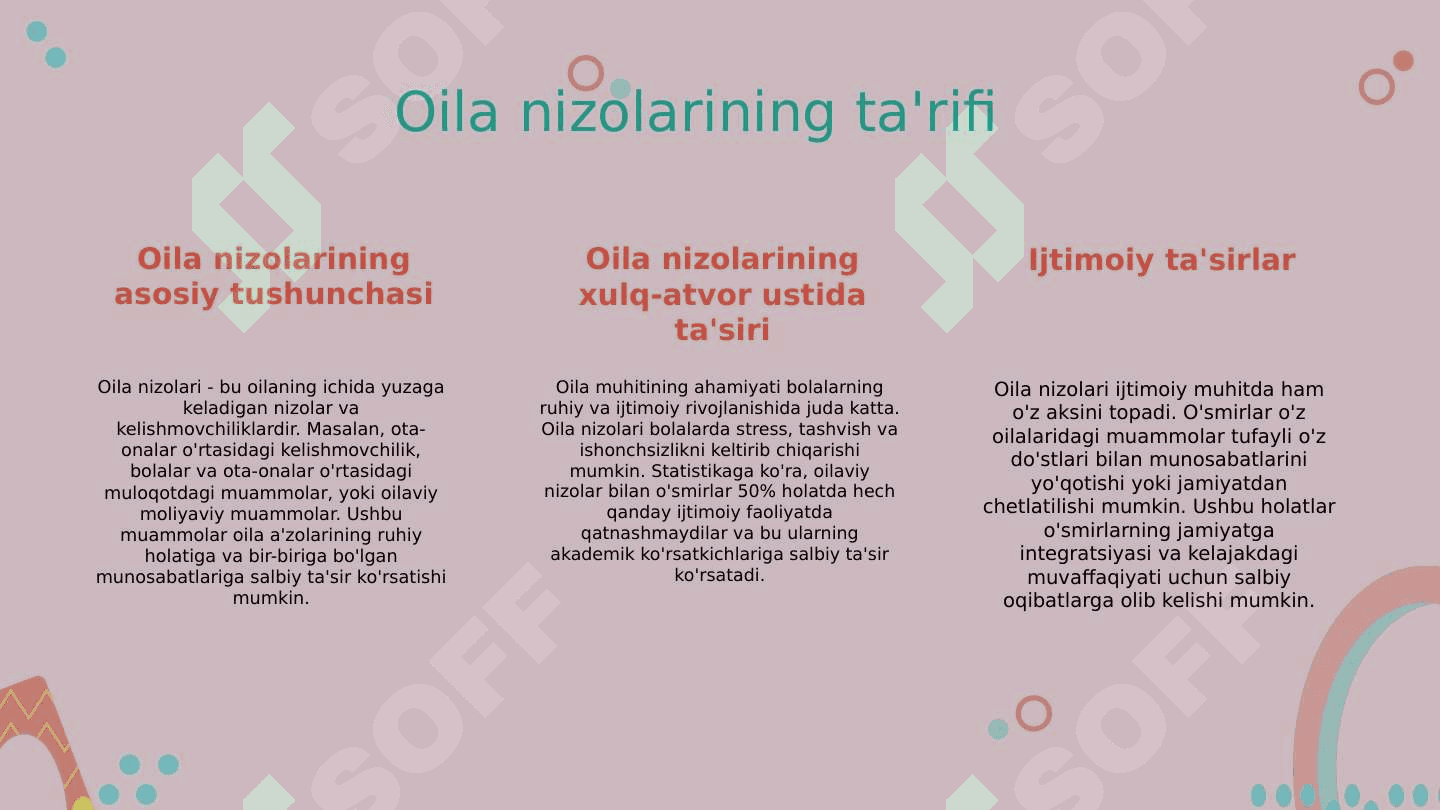 O’smirlarda devient xulq-atvor shakllanishida oilaviy nizolarning ta‘siri 3