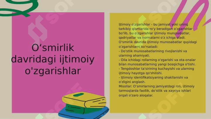 Oʻsmirlik davridadeotessiv xolatlar psixokorreksiyasi 6