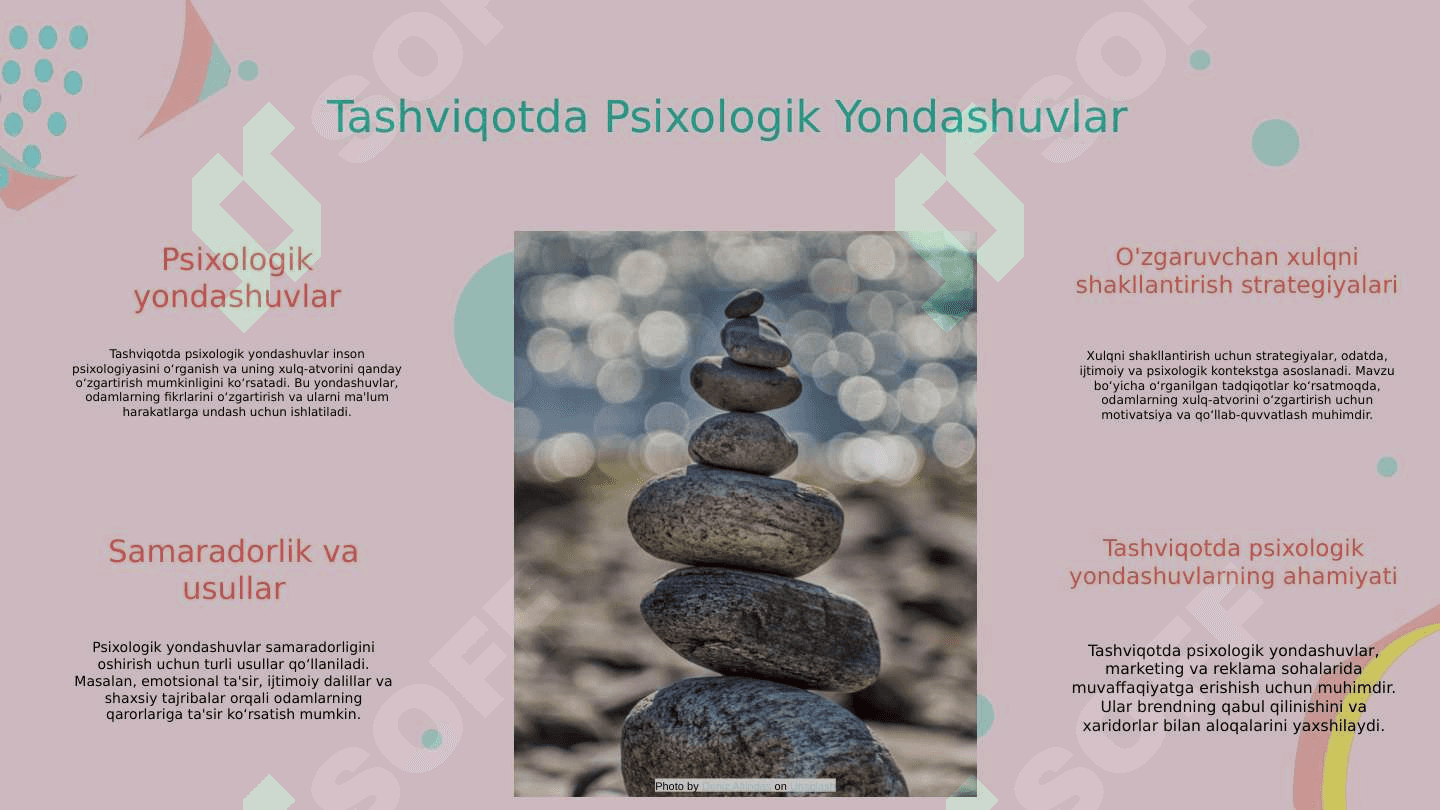 Psixologik tashviqod  targ'ibot ishlarining  o'ziga xos xususiyatlar 6