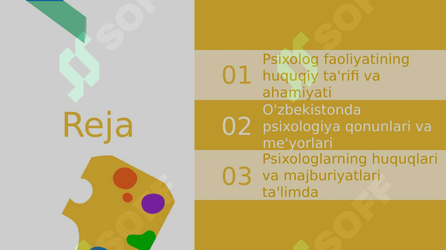 Ta’lim tizimida psixolog faoliyatining huquqiy asoslari 2