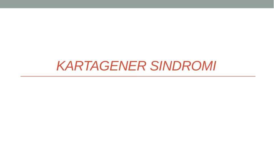 Kartagener sindromi 1