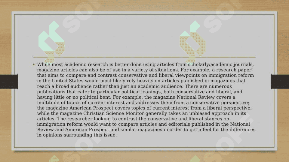 Reading magazine articles 4