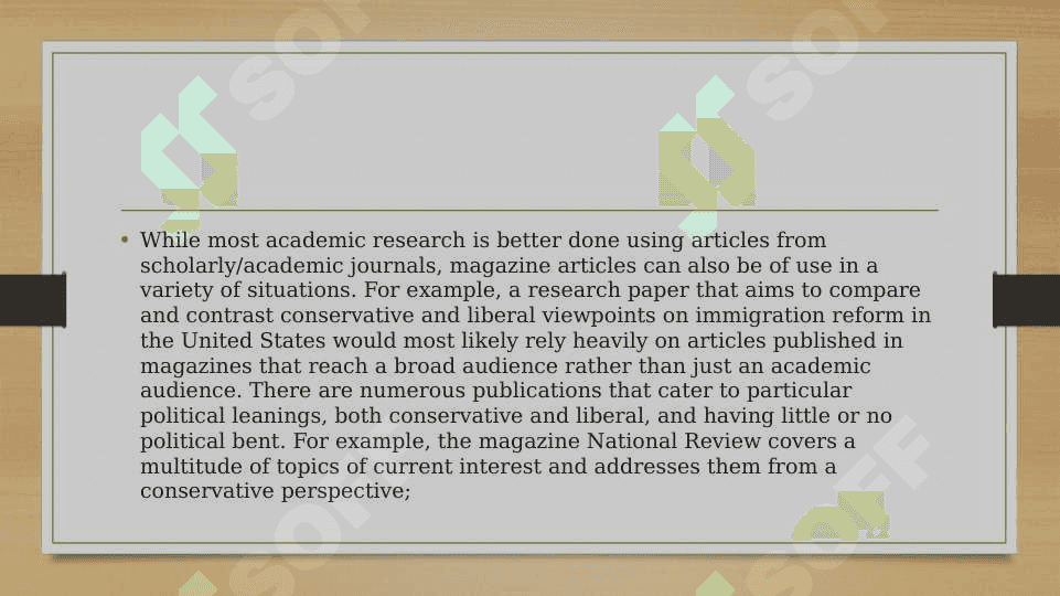 Reading magazine articles 5