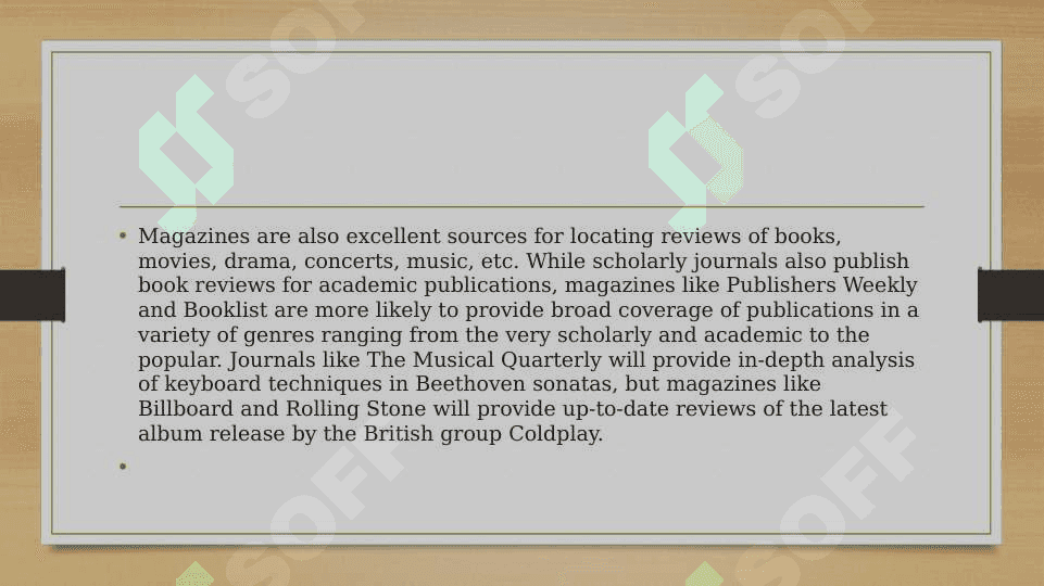 Reading magazine articles 7