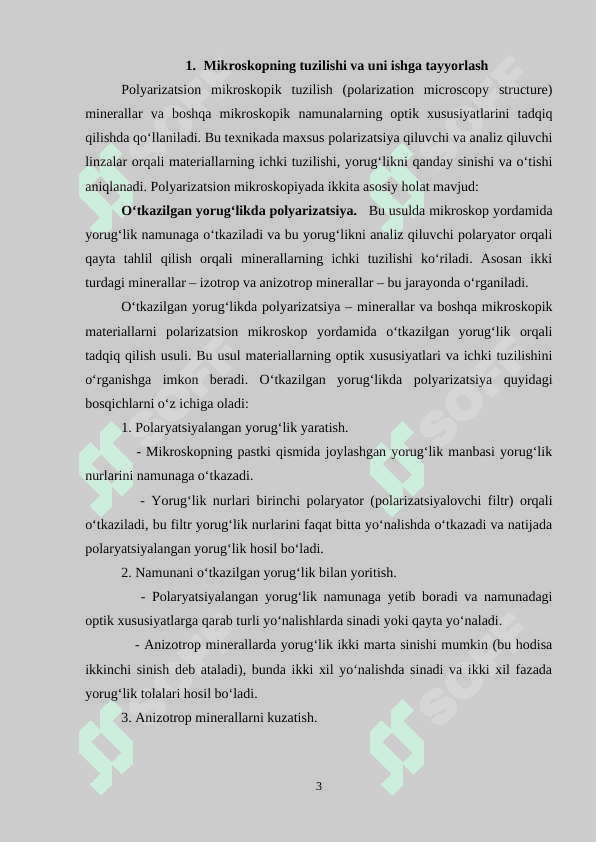 Polyarizatsion mikroskopik tuzilishi 3