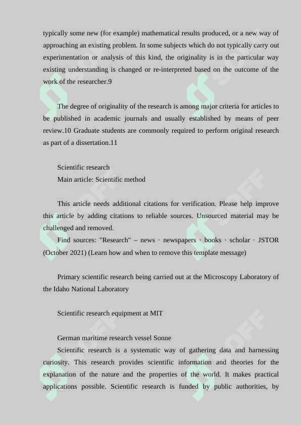 Research methods 3