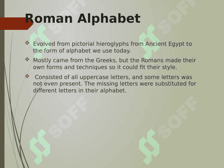 Roman literature.... 4