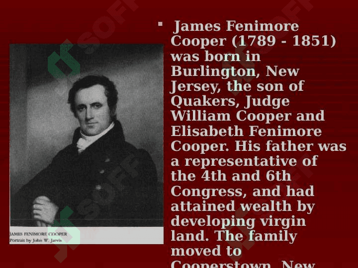 Romantic hero in the works of James Fennimore Cooper 2