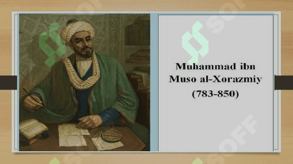 Abu Abdulloh Muhammad ibn Muso-Al Xorazmiyning didaktik g'oyalari 2