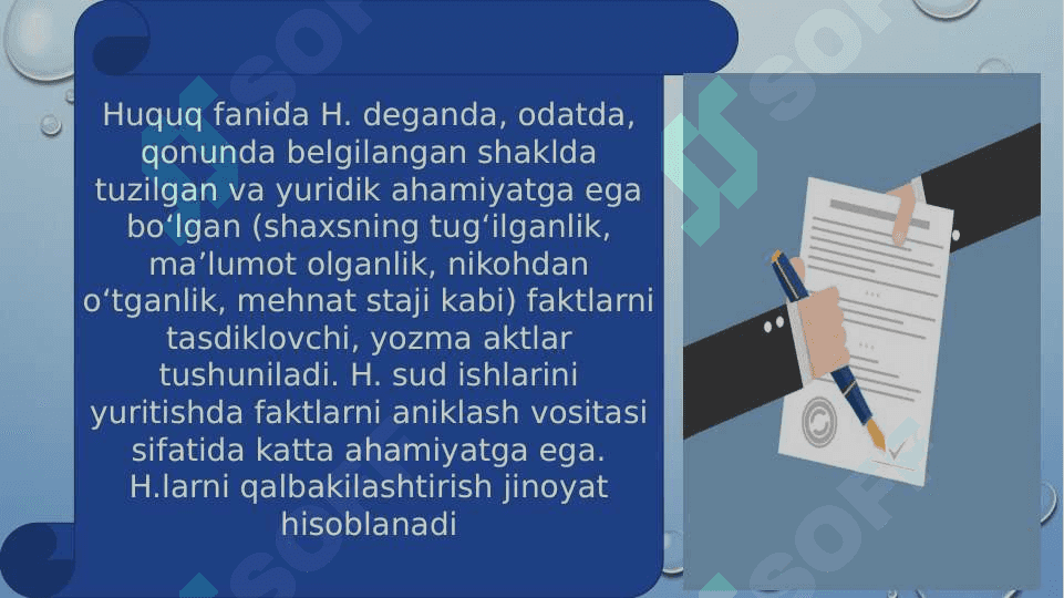 Hujjatning asosiy qismlari 3