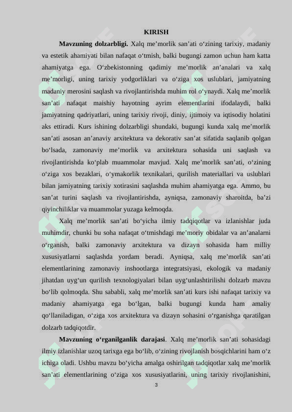 Xalq me’morlik san’ati 3