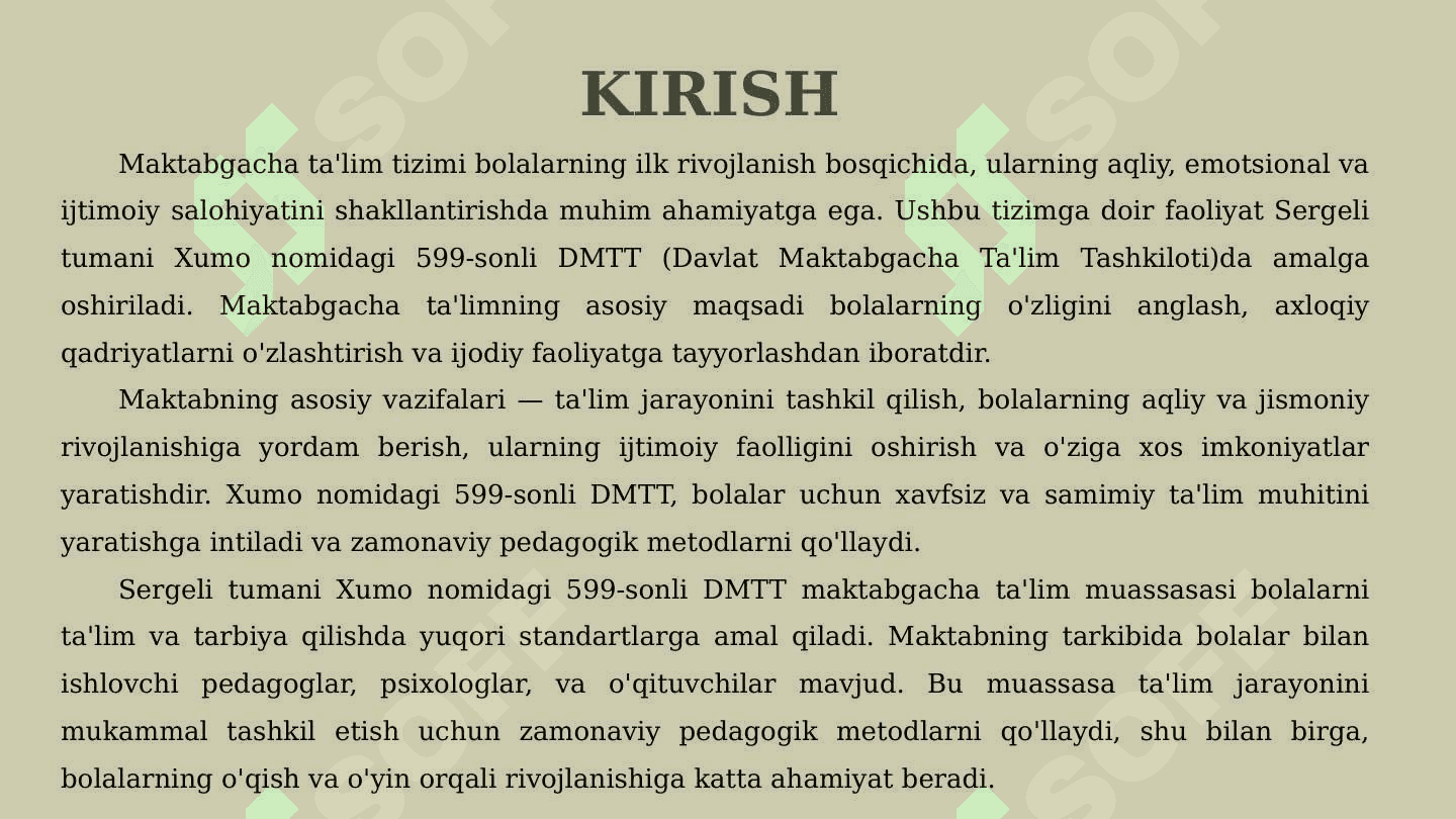 MTT amaliyot xisoboti 3
