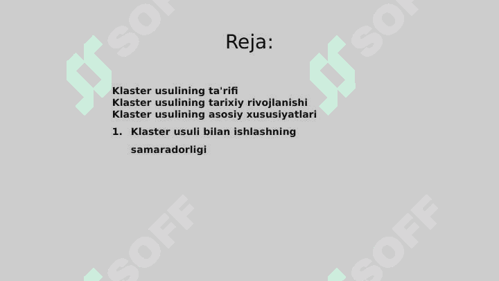 Innovatsion jarayonda klaster usulidan foydalanish 2