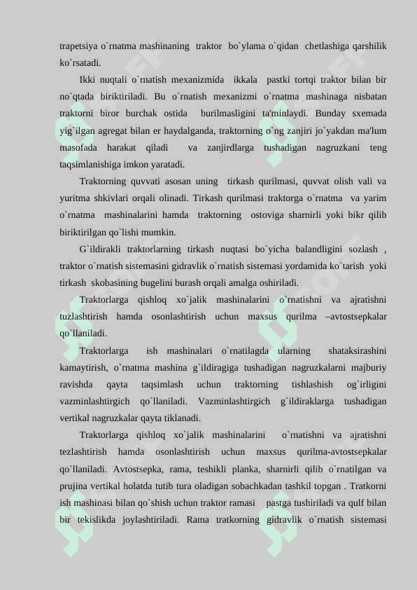 Zamonaviy avtomobillarning gidravlik jixozlari 4