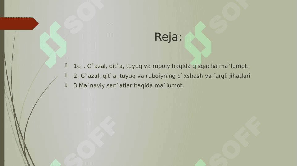 Maʼnaviy sanʼatlar 2