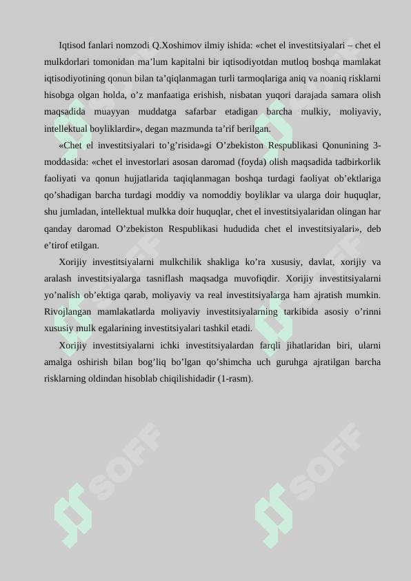 Iqtisodiyotni rivojlantirishning bozor modeli. 3